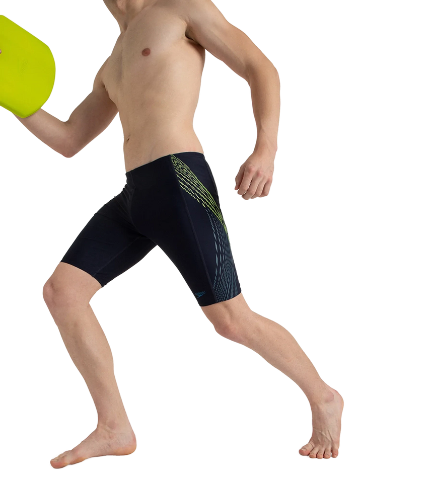 Buy Speedo Men's Endurance10 Tech Print Placement Panel Jammer