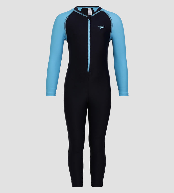 Tots Endurance 10 All In One Suit For Boys and Girls - True Navy & Picton Blue