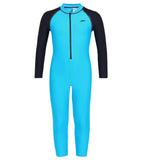 Tots Endura Brite Full Body Suit All In One Swimwear - Winsor Blue & Navy