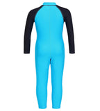 Tots Endura Brite Full Body Suit All In One Swimwear - Winsor Blue & Navy