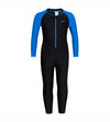 Boy's Endurance 10 All In One Suit - Black & Bondi Blue