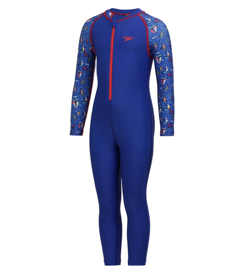 Buy Speedo Color Block All Over Printed All In One Suit True