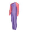 Tots Unisex Endurabrite Colorblock All In One Suit For Boys and Girls - Purple Mist & Pink Lemonade