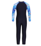 Tots Unisex Endurance 10 All In one Full Body Suit For Boys and Girls - True Navy & Coral