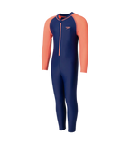 Tots Endurance10 Color Block All In One Full Body Suit For Boys and Girls - Harmony & Coral Sands
