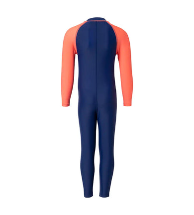 Girl's Endurance10 Color Block All In One Full Body Suit - Harmony & Coral Sands