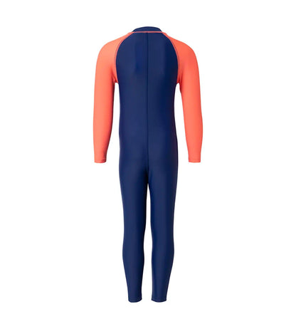 Girl's Endurance10 Color Block All In One Full Body Suit - Harmony & Coral Sands