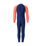 Tots Endurance10 Color Block All In One Full Body Suit For Boys and Girls - Harmony & Coral Sands