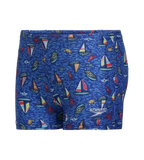 Tots Recycled Endura Brite Digital Print Aquashort For Boys - True Cobalt & Picton Blue
