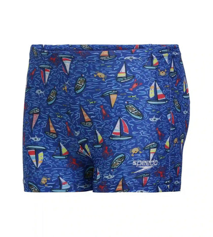 Combo of Goggles, Swim Cap & Aquashort For Boys - True Cobalt, Orange & Green