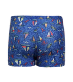 Tots Recycled Endura Brite Digital Print Aquashort For Boys - True Cobalt & Picton Blue