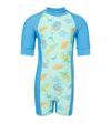 Tots Unisex Endurance10 Printed Essential Legsuit For Boys and Girls - Fish Tank & Periwinkle Blue