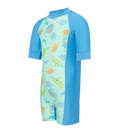 Tots Unisex Endurance10 Printed Essential Legsuit For Boys and Girls - Fish Tank & Periwinkle Blue