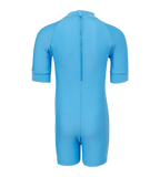 Tots Unisex Endurance10 Printed Essential Legsuit For Boys and Girls - Fish Tank & Periwinkle Blue