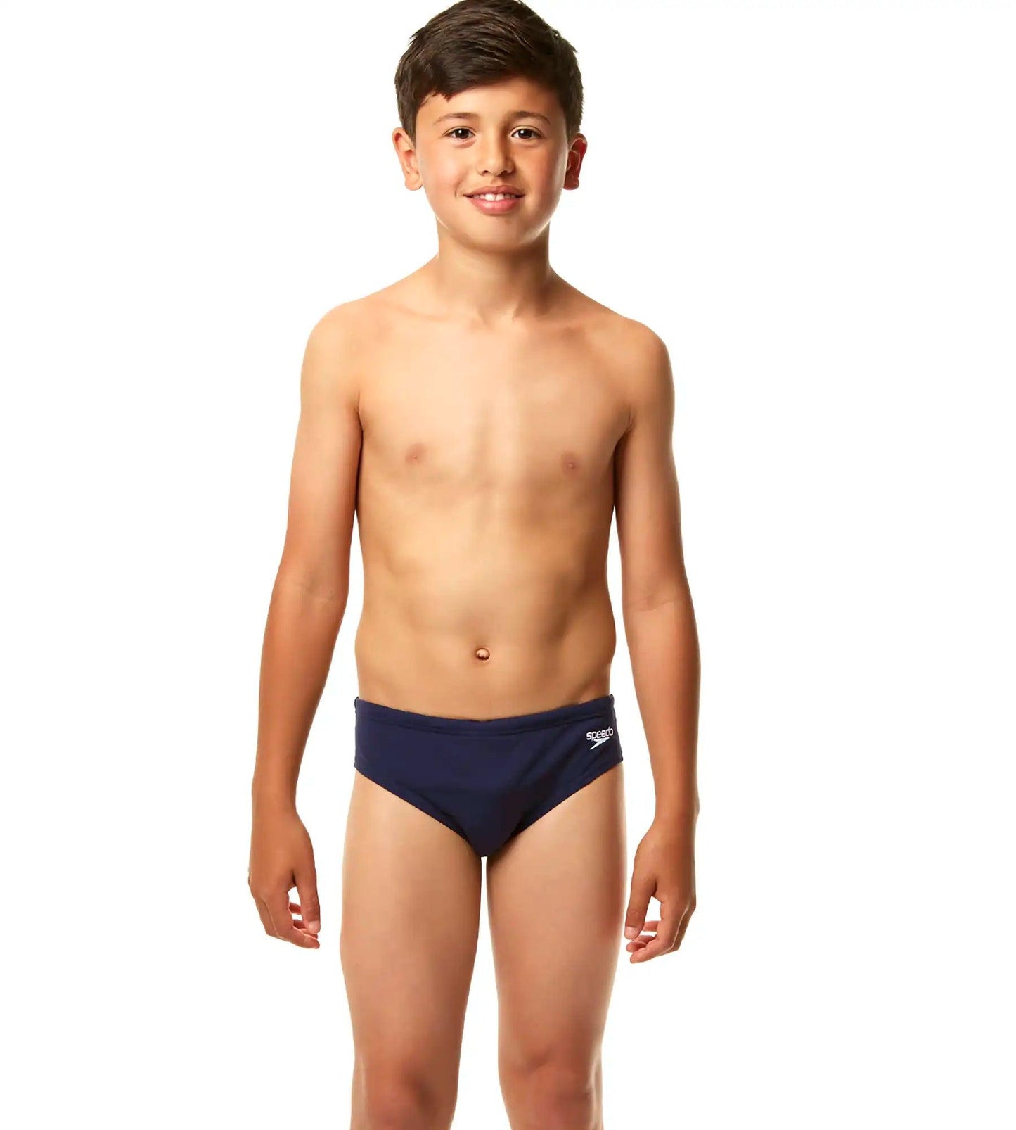 Boy's Lycra Brief - Navy_2