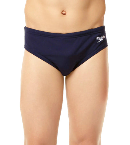 Boy's Lycra Brief - Navy_1