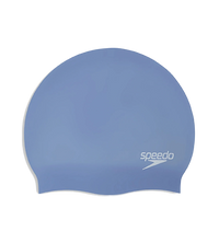 Women's Long Hair Silicone Swim Caps - Blue
