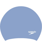Women's Long Hair Silicone Swim Caps - Blue
