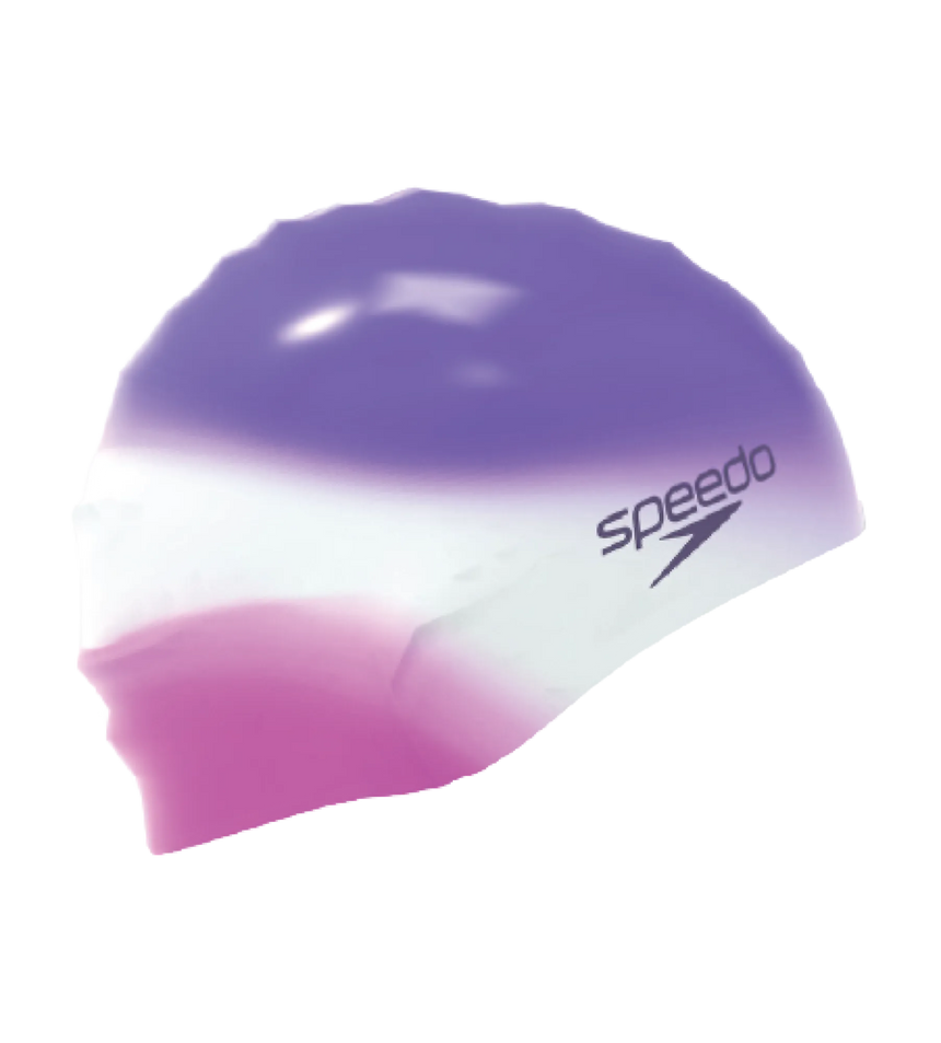 Unisex Adult Multicolor Silicone Swim Cap For Men and Women - Lazy Daisy