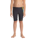 Boy's Endurance 10 Logo Panel Jammer - True Navy & Mango