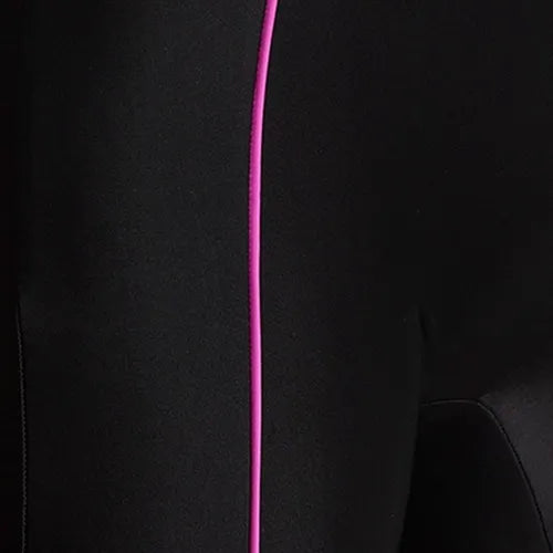 Women's Endurance10 Classic Racerback Legsuit - Black & Neon Violet