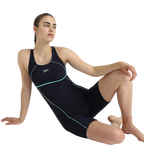 Women's Endurance10 Classic Racerback Legsuit - True Navy & Arctic Glass