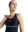 Women's Endurance10 Classic Racerback Legsuit - True Navy & Arctic Glass