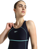 Women's Endurance10 Classic Racerback Legsuit - True Navy & Arctic Glass
