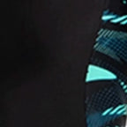 Women's Endurance10 Two Piece Closedback Full Body Suit - Black, Dark Teal & Arctic Glass