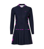 Women's Endurance10 Two Piece Closedback Full Body Suit - True Navy, Hapuna Blue & Diva