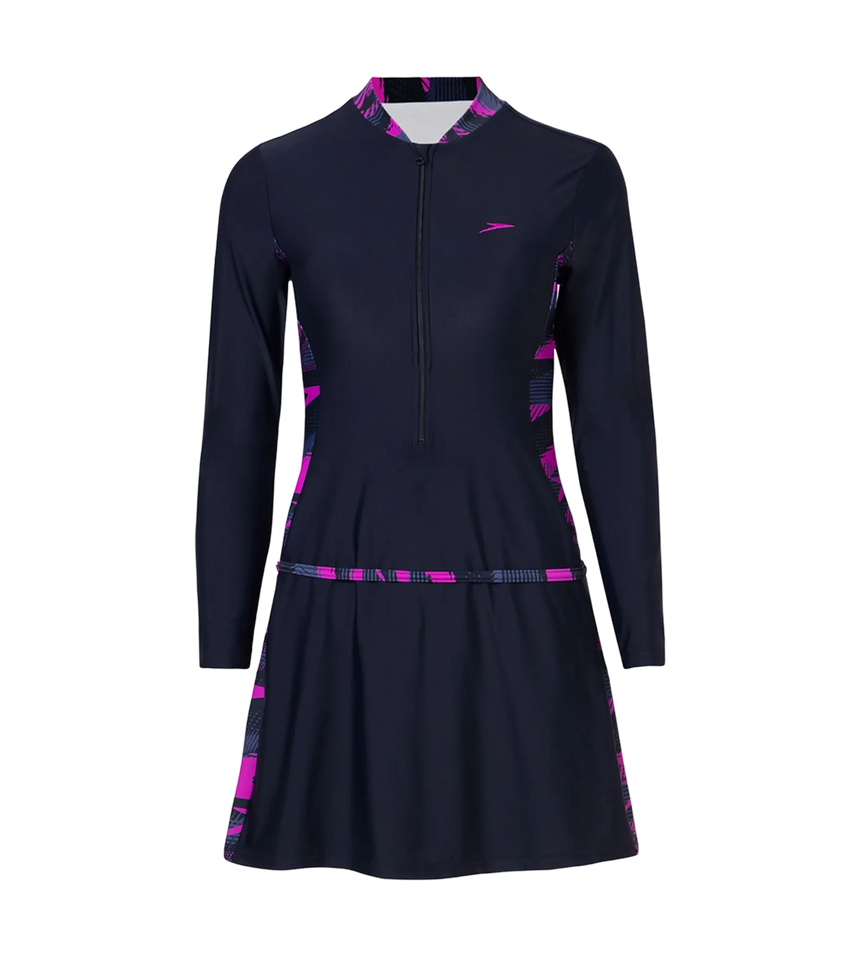 Women's Endurance10 Two Piece Closedback Full Body Suit - True Navy, Hapuna Blue & Diva
