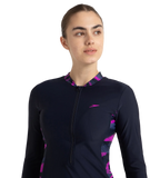 Women's Endurance10 Two Piece Closedback Full Body Suit - True Navy, Hapuna Blue & Diva