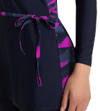 Women's Endurance10 Two Piece Closedback Full Body Suit - True Navy, Hapuna Blue & Diva
