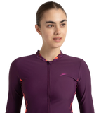 Women's Enduraflex Two Piece Closedback Full Body Suit - Plum Dandy, Coral Sands & Neon Violet