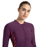 Women's Enduraflex Two Piece Closedback Full Body Suit - Plum Dandy, Coral Sands & Neon Violet