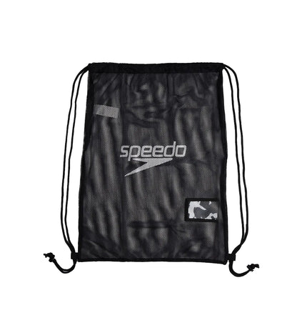 Speedo Water Resistant Lightweight Swim Kit Mesh Bag - Black