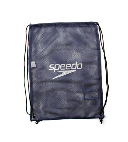 Speedo Water Resistant Lightweight Swim Kit Mesh Bag - Navy