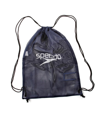 Speedo Water Resistant Lightweight Swim Kit Mesh Bag - Navy