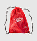 Speedo Water Resistant Lightweight Swim Kit Mesh Bag - Red