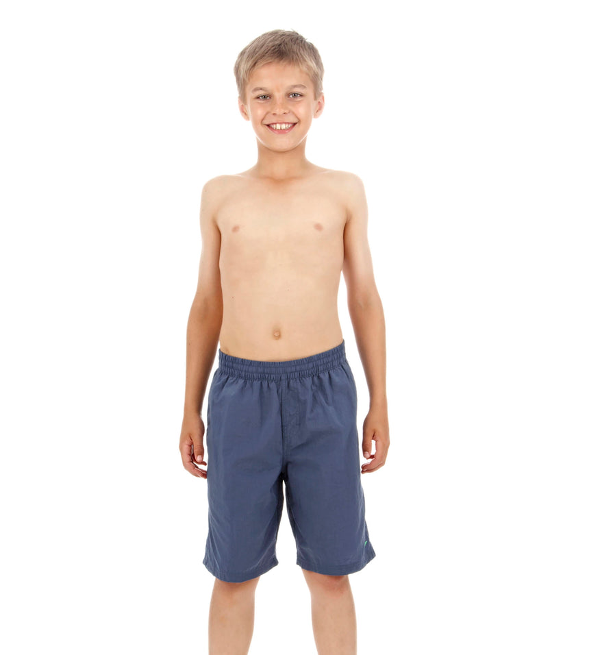 Boy's 100% Polyester Aquapack Watershorts - Blue Steel