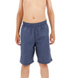 Boy's 100% Polyester Aquapack Watershorts - Blue Steel