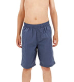 Boy's 100% Polyester Aquapack Watershorts - Blue Steel