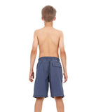 Boy's 100% Polyester Aquapack Watershorts - Blue Steel