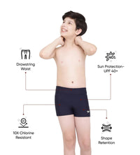 Boy's Endurance 10 Essential Houston Aquashort - True Navy & Spritz