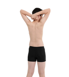 Boy's Endurance 10 Essential Houston Aquashort - Black & Lemon Drizzle