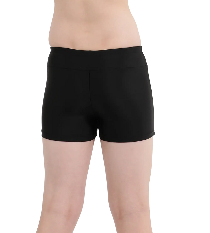 Boy's Endurance 10 Essential Houston Aquashort - Black & Lemon Drizzle