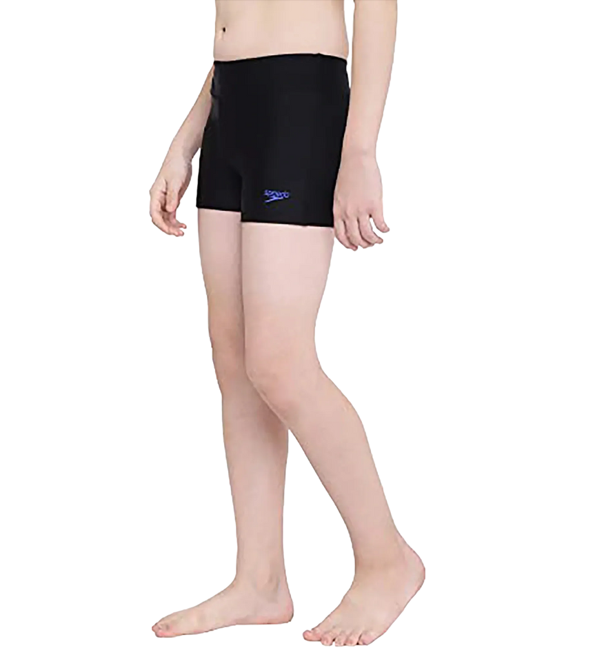 Boy's Endurance 10 Essential Houston Aquashort - Black & Blue Flame
