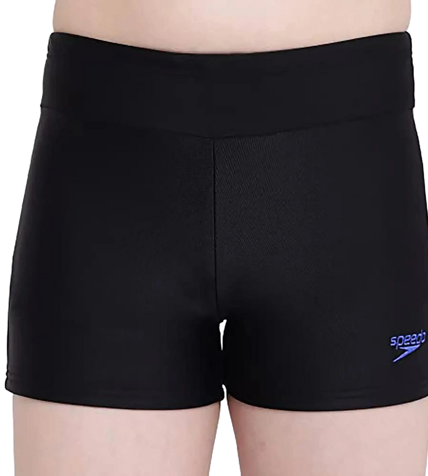 Boy's Endurance 10 Essential Houston Aquashort - Black & Blue Flame