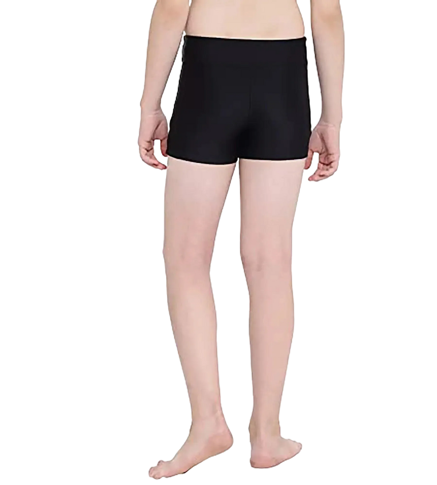 Boy's Endurance 10 Essential Houston Aquashort - Black & Blue Flame