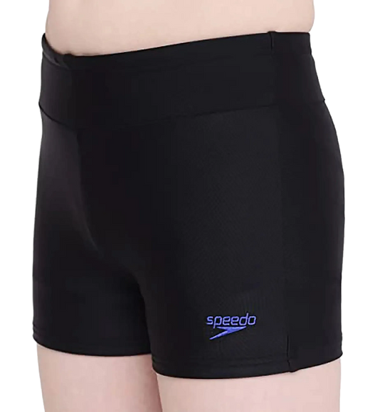 Boy's Endurance 10 Essential Houston Aquashort - Black & Blue Flame